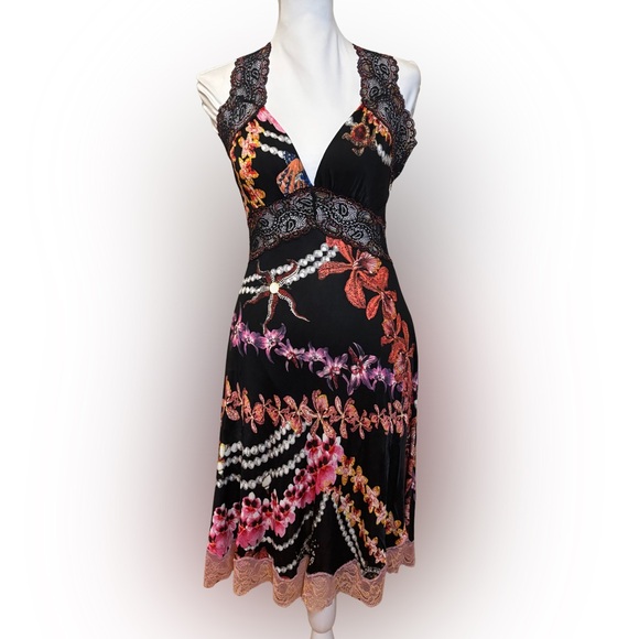 Roberto Cavalli Dresses & Skirts - Just Cavalli by Roberto Cavalli Floral Pearl Dress